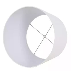 Kirklands Home Clear Glass Coastal Netting Table Lamps, Set of 2 White Discount