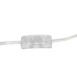 Kirklands Home Clear Glass Honeycomb Table Lamp White Clearance