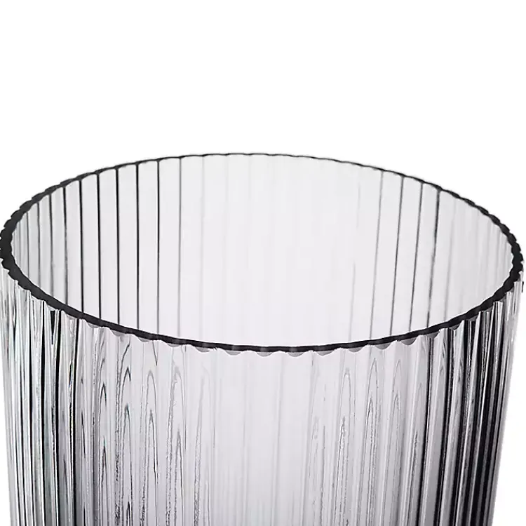 Vases>Kirklands Home Glass Vase with Pedestal Base Clear