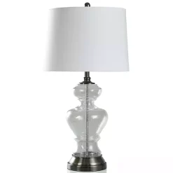 Kirklands Home Clear Seeded Opulent Table Lamp Clearance