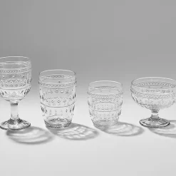 Kirklands Home Textured Old Fashioned Glasses, Set of 4 Clear Online