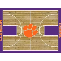 Kirklands Home Clemson University Courtside Area Rug, 4x6 Clearance