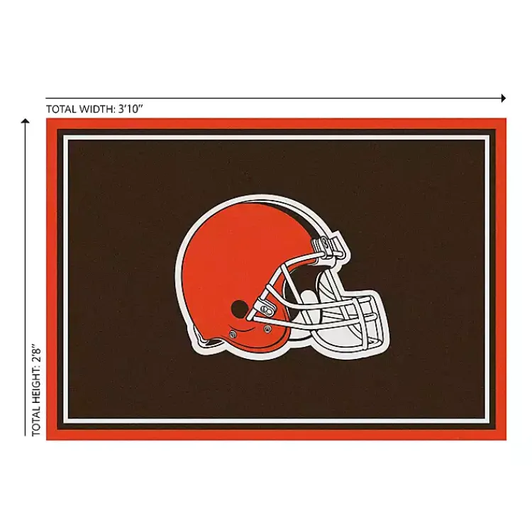 Kirklands Home Cleveland s Area Rug, 3x4 Brown Hot