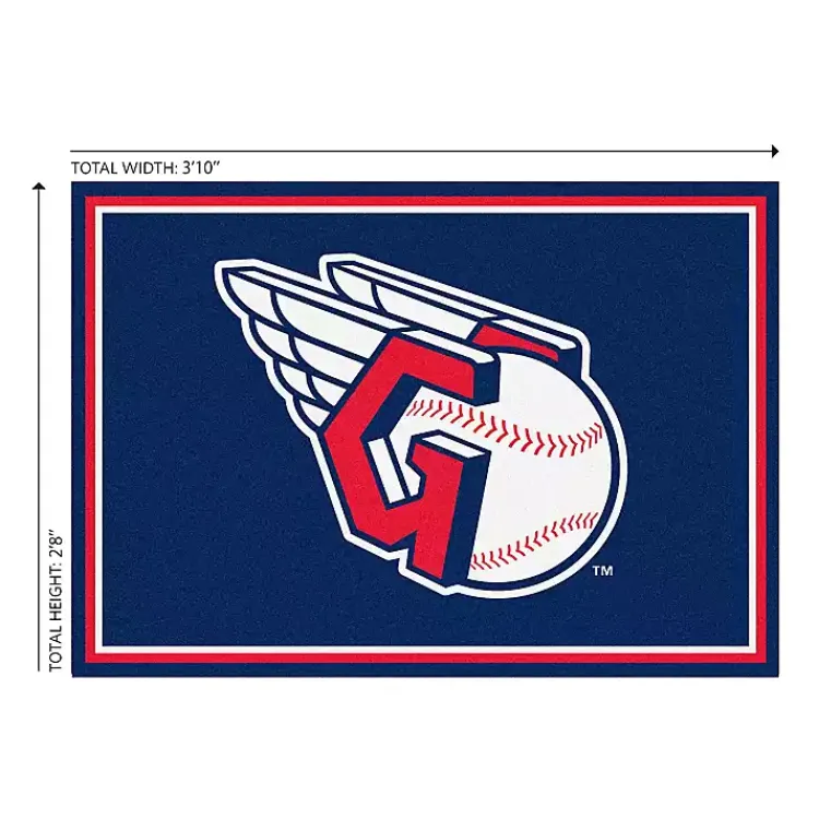 Kirklands Home Cleveland Guardians Spirit Rug, 3x4 Discount
