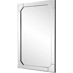 Kirklands Home Clipped Corners Frameless Beveled Wall Mirror Discount