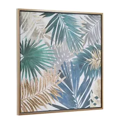 Kirklands Home Coastal Palms Framed Canvas Art Print Outlet