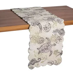 Kirklands Home Coastal Quilted Table Runner Best