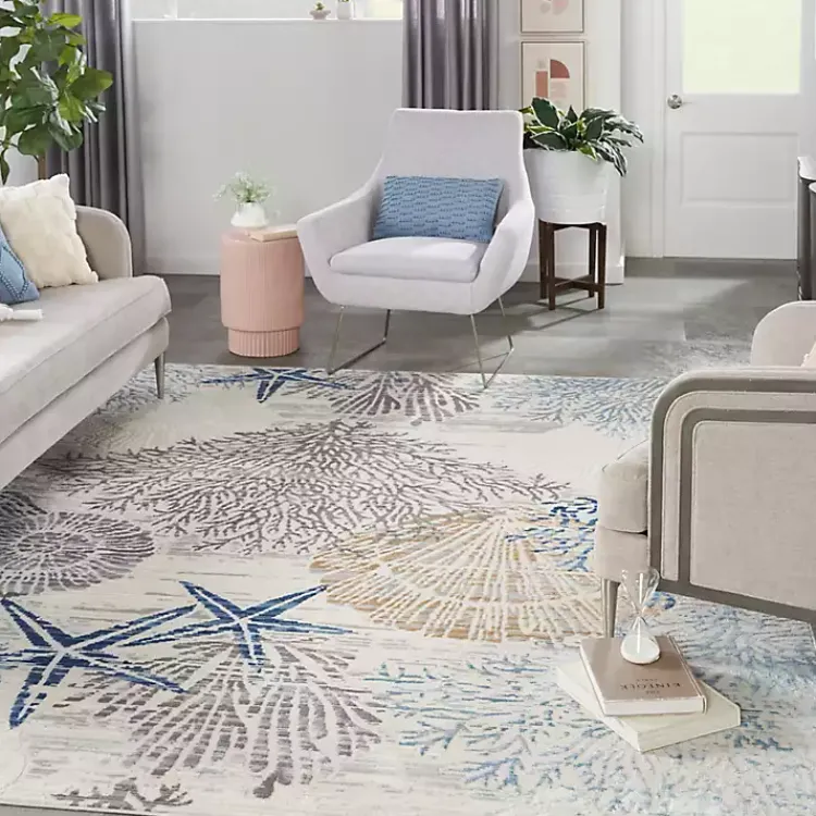 Kirklands Home Coastal Reef Dreams Area Rug, 7x9 Discount
