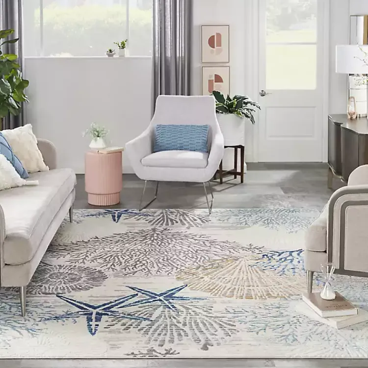 Kirklands Home Coastal Reef Dreams Area Rug, 7x9 Discount