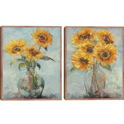 Kirklands Home Collected Sunnies Framed Canvas Prints, Set of 2 Outlet