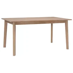Kirklands Home Colleen Natural Midcentury Dining Table Brown Best