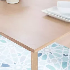 Kirklands Home Colleen Natural Midcentury Dining Table Brown Best
