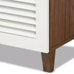 Kirklands Home Collier Two-Tone Drawer Shoe Storage Cabinet Sale