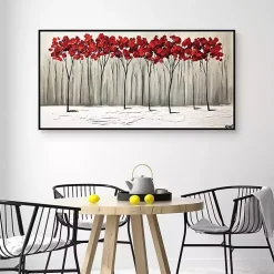 Kirklands Home Collision of Seasons Framed Canvas Art Print Sale