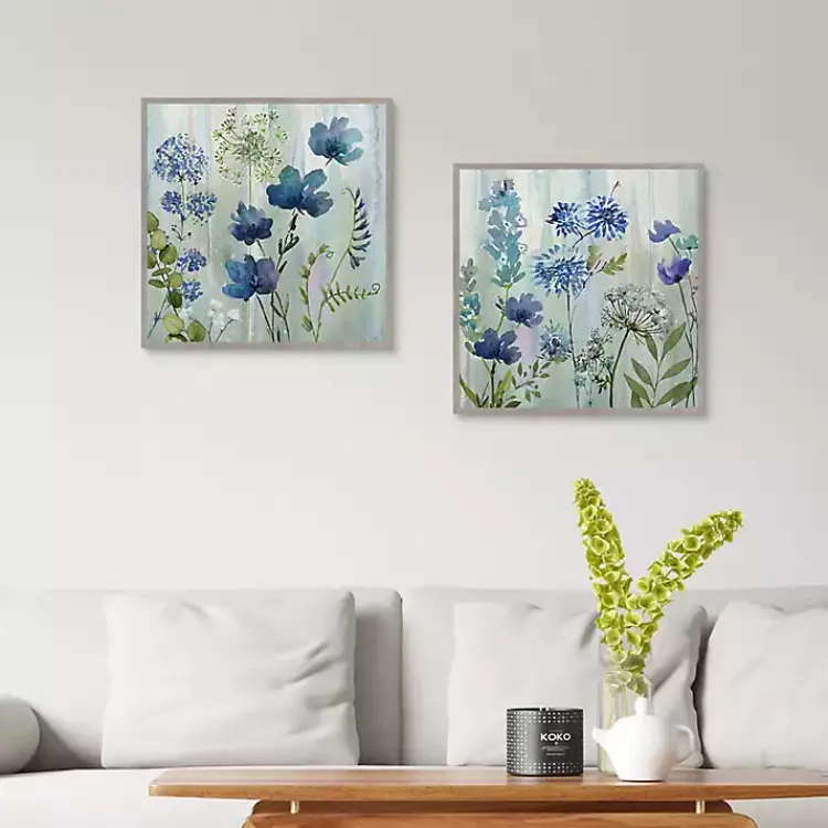 Kirklands Home Color Wash 2-pc. Framed Canvas Art Set Sale