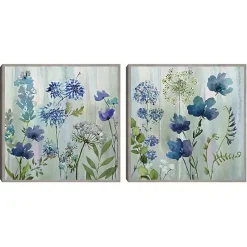 Kirklands Home Color Wash 2-pc. Framed Canvas Art Set Sale