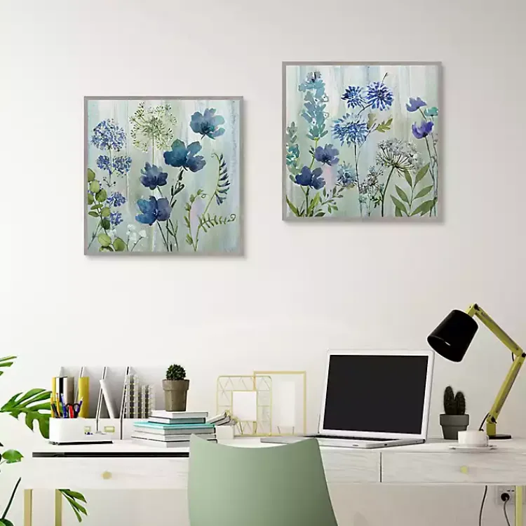 Kirklands Home Color Wash 2-pc. Framed Canvas Art Set Sale
