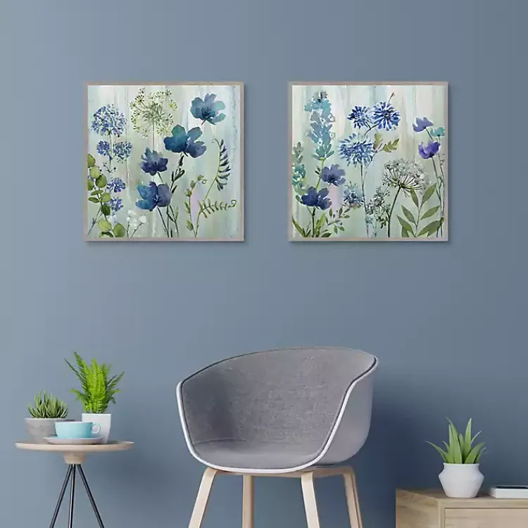 Kirklands Home Color Wash 2-pc. Framed Canvas Art Set Sale