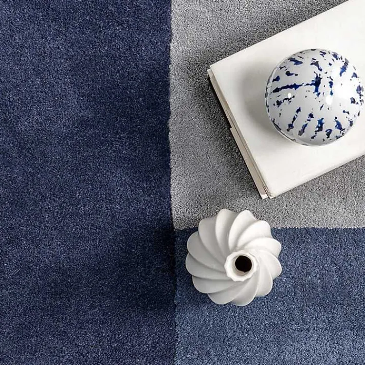 Kirklands Home Colorado Emily Henderson x RugsUSA Area Rug, 5x8 Blue