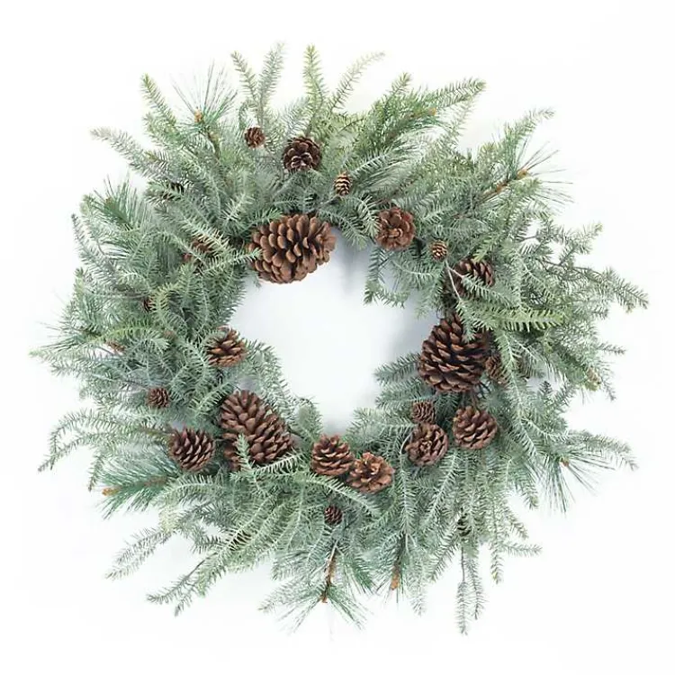 Christmas Wreaths>Kirklands Home Colorado Spruce Pinecone Wreath, 29 in.
