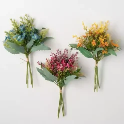 Stems & Bouquets>Kirklands Home Colorful Bloom Bouquets, Set of 3