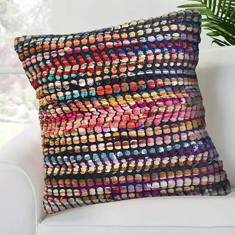 Pillows>Kirklands Home Colorful Bohemian Throw Pillow Multi