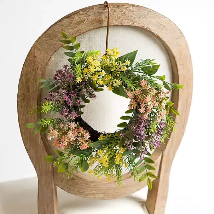 Wreaths>Kirklands Home Colorful Caspia Mini Wreath