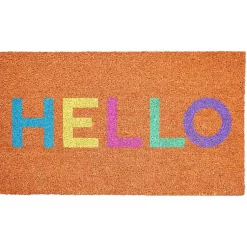 Kirklands Home Colorful Hello Doormat Outlet