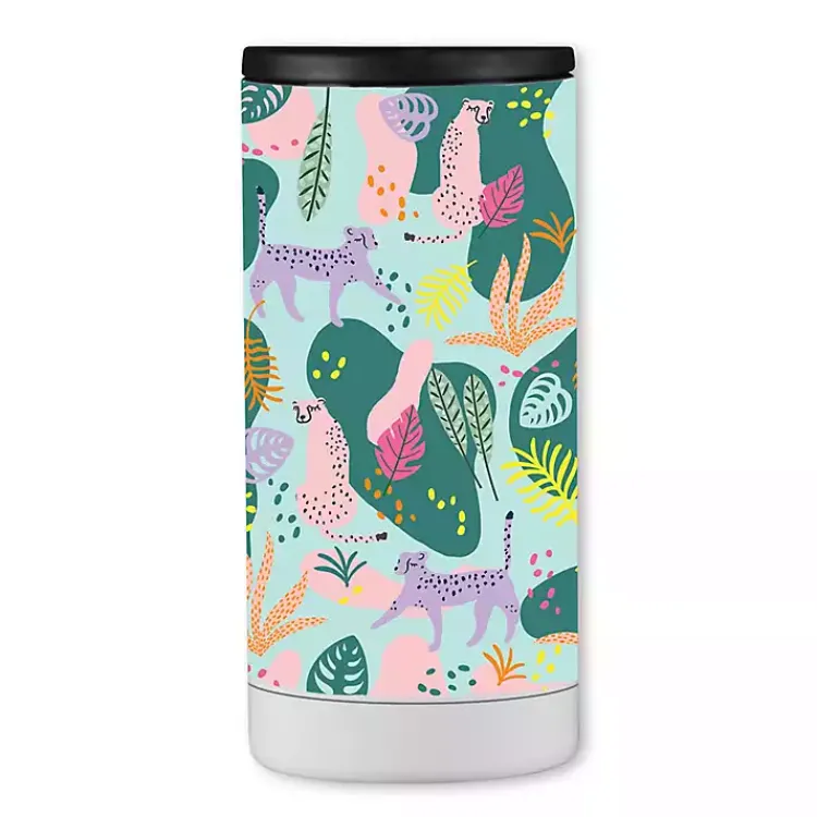 Kirklands Home Colorful Jungle Stainless Steel Koozie Discount