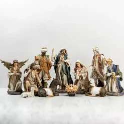 Christmas Decorations>Kirklands Home Colorful Nativity Scene, Set of 11