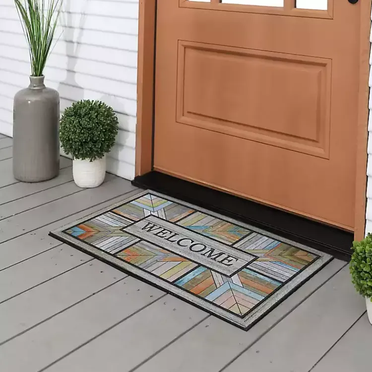 Kirklands Home Colorful Roots Doormat Multi Best