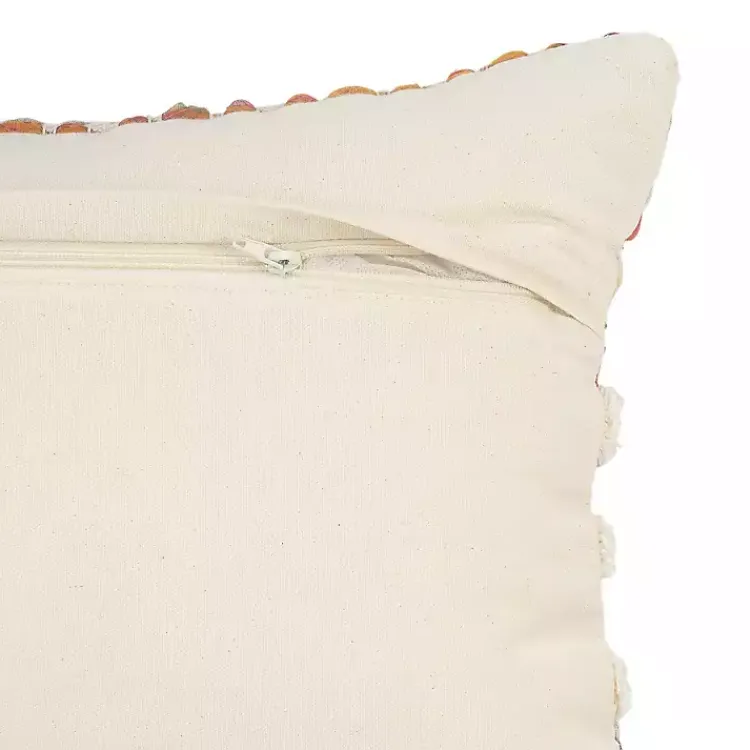 Pillows>Kirklands Home Colorful Stripes Textured Handwoven Lumbar Pillow Multi