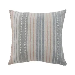 Pillows>Kirklands Home Colorful Textured Striped Accent Pillow