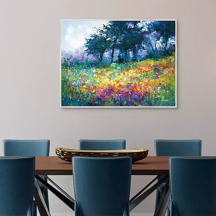 Kirklands Home Colorful Wildflowers in Bloom Canvas Art Print Sale
