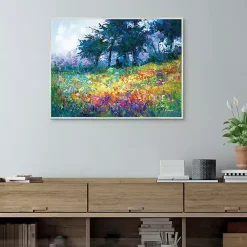 Kirklands Home Colorful Wildflowers in Bloom Canvas Art Print Sale