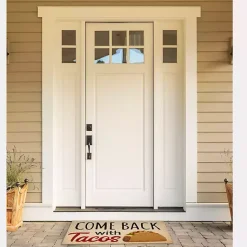 Kirklands Home Come Back With Tacos Doormat Discount