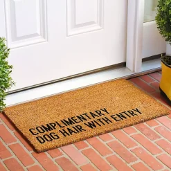 Kirklands Home Complimentary Dog Hair With Entry Doormat Sale