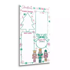 Christmas Art & Wall Decor>Kirklands Home Confetti Nutcracker Dashboard Dry Erase Board