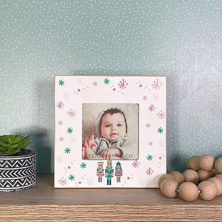 Christmas Decorations>Kirklands Home Confetti Nutcracker Trio Picture Frame, 4x4