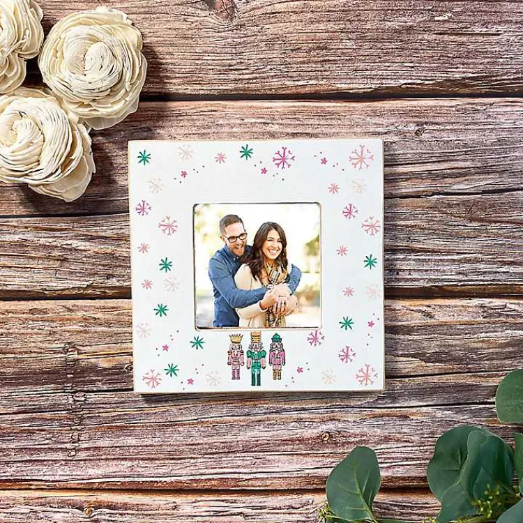 Christmas Decorations>Kirklands Home Confetti Nutcracker Trio Picture Frame, 4x4