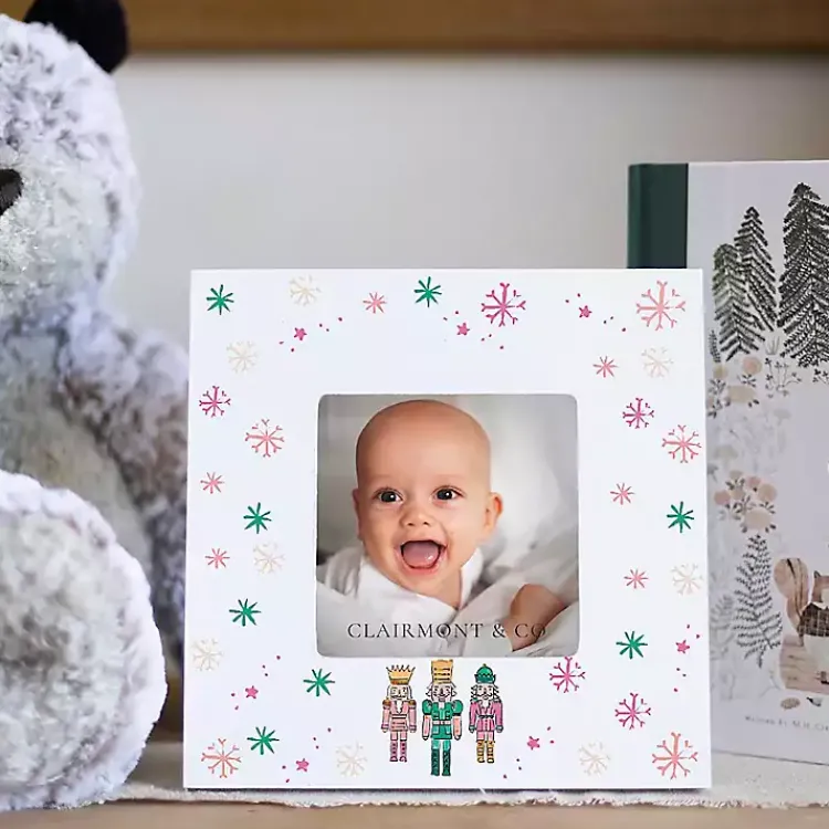 Christmas Decorations>Kirklands Home Confetti Nutcracker Trio Picture Frame, 4x4