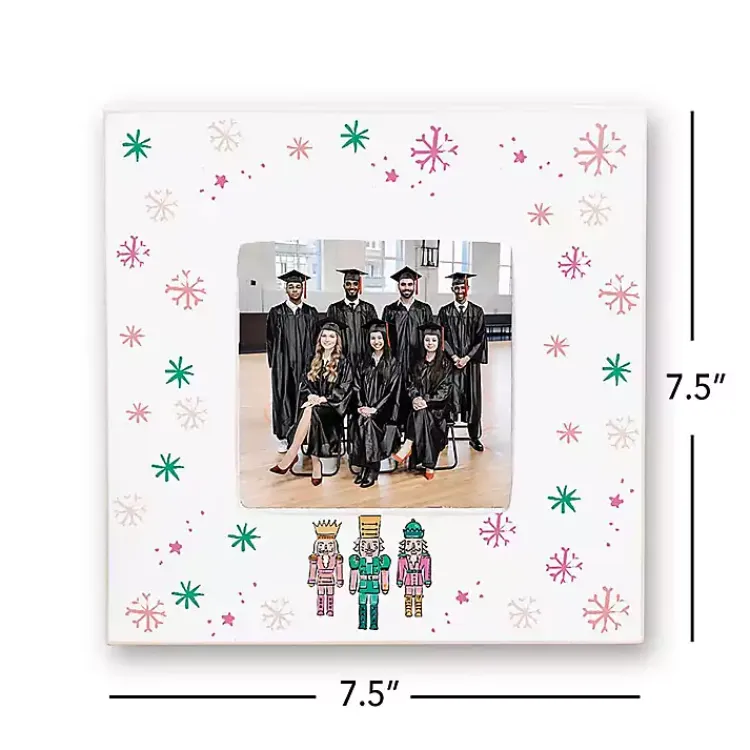 Christmas Decorations>Kirklands Home Confetti Nutcracker Trio Picture Frame, 4x4
