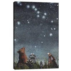 Kirklands Home Constellations Giclee Canvas Art Print Blue Best