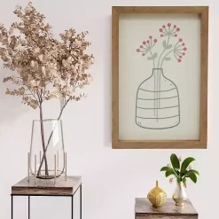 Kirklands Home Contemporary Floral I Framed Art Print Hot