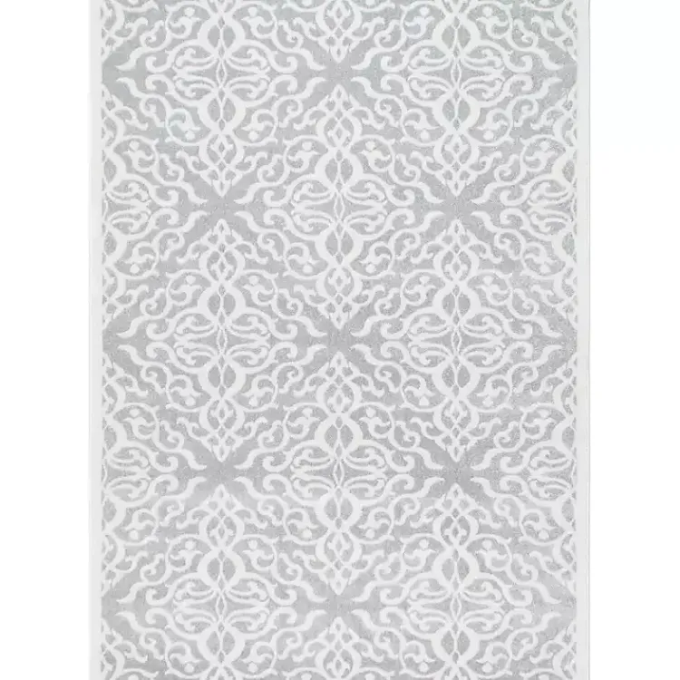 Kirklands Home Contessa Diamond Area Rug, 8x12 New