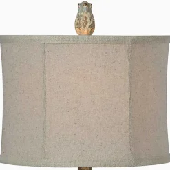 Kirklands Home Corinthian Column Table Lamps, Set of 2 Ivory Discount