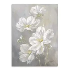 Kirklands Home Cosmos Flowers Canvas Art Print Sale