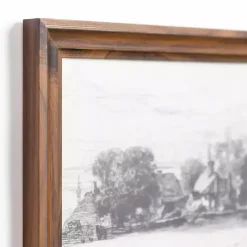 Kirklands Home Cottage Behind Horsley House Framed Art Print Online