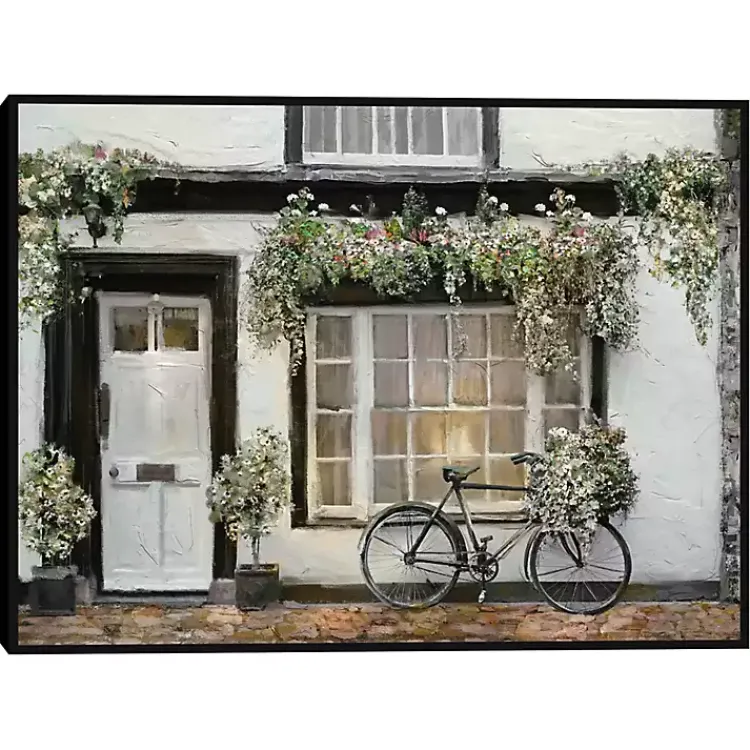 Kirklands Home Cottage Charm Framed Canvas Art Print Best