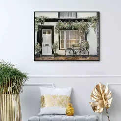 Kirklands Home Cottage Charm Framed Canvas Art Print Best
